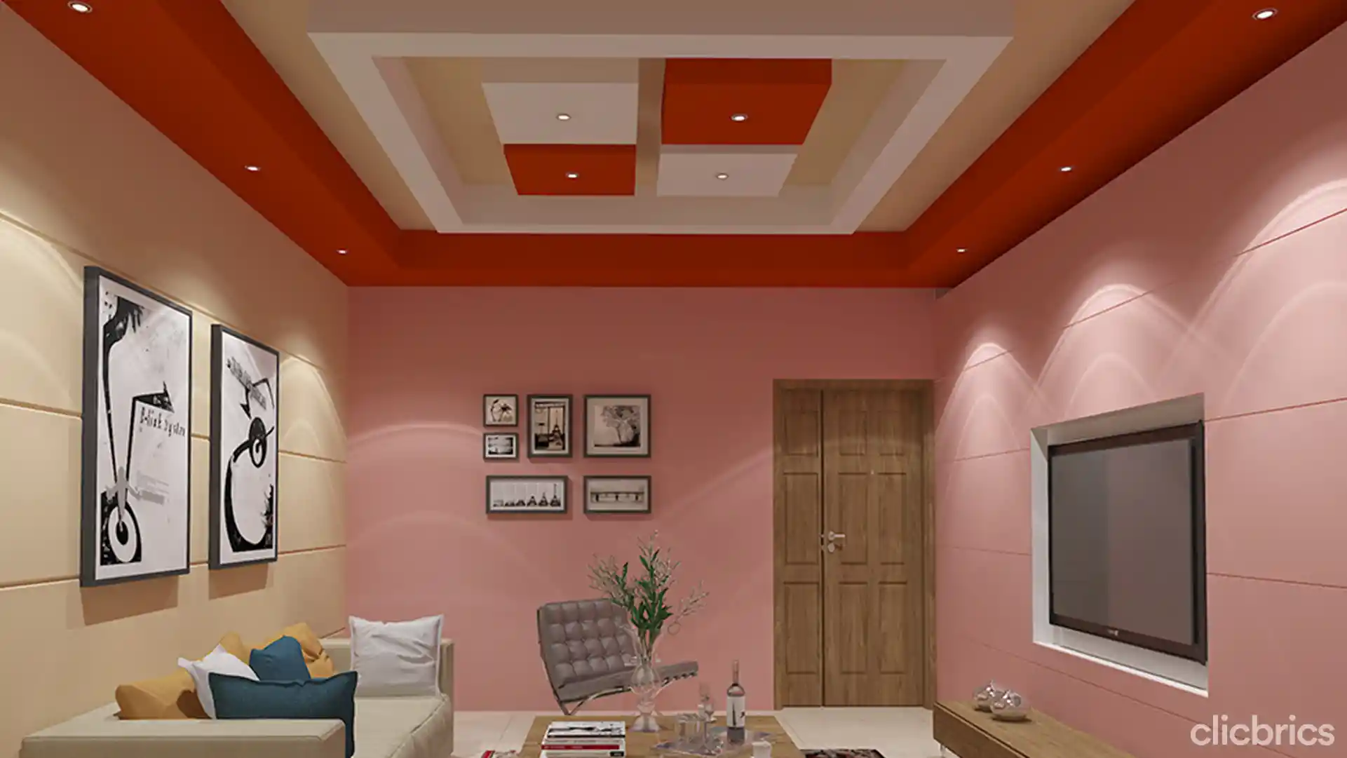 main hall fall ceiling design